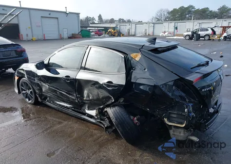 2020 Hond Civic Hatchback Ex-L Ex-L z USA, uszkodzony, nr VIN SHHFK7H89LU406418